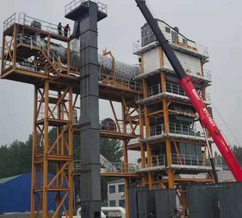 The composition and characteristics of environmentally friendly asphalt mixing plants_2